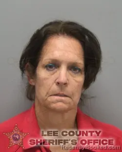 Booking photo from Lee County, Florida