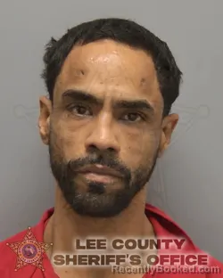 Booking photo from Lee County, Florida