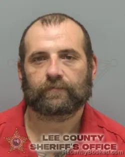 Booking photo from Lee County, Florida