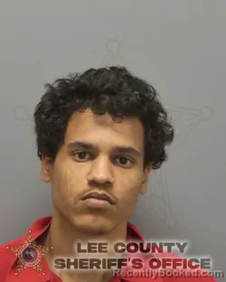 Booking photo from Lee County, Florida