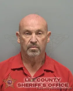 Booking photo from Lee County, Florida