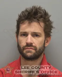 Booking photo from Lee County, Florida