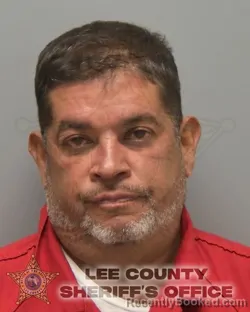 Booking photo from Lee County, Florida