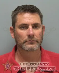 Booking photo from Lee County, Florida