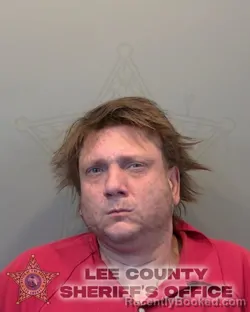 Booking photo from Lee County, Florida