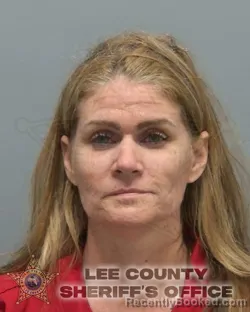 Booking photo from Lee County, Florida