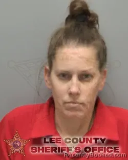 Booking photo from Lee County, Florida