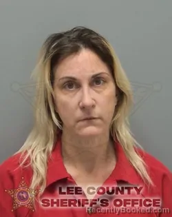 Booking photo from Lee County, Florida
