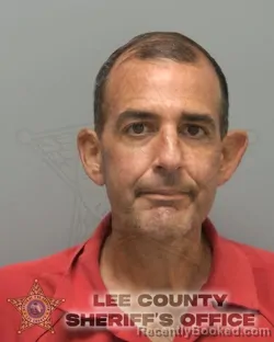 Booking photo from Lee County, Florida