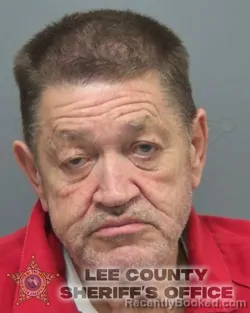 Booking photo from Lee County, Florida