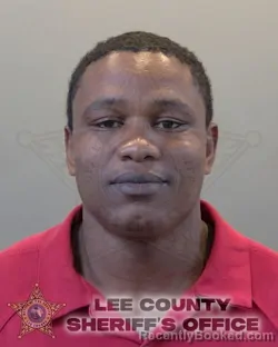 Booking photo from Lee County, Florida