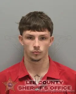 Booking photo from Lee County, Florida