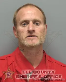 Booking photo from Lee County, Florida