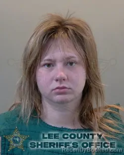 Booking photo from Lee County, Florida