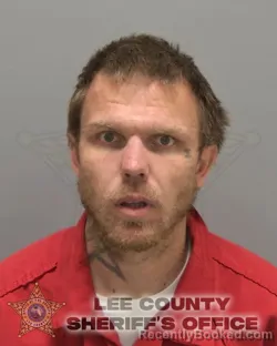 Booking photo from Lee County, Florida