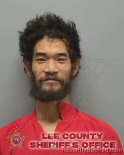 Booking photo from Lee County, Florida