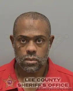 Booking photo from Lee County, Florida