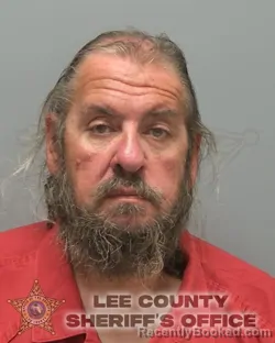 Booking photo from Lee County, Florida