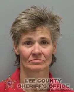 Booking photo from Lee County, Florida