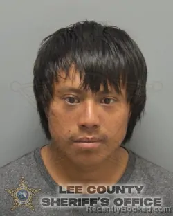 Booking photo from Lee County, Florida
