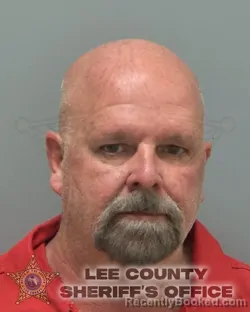 Booking photo from Lee County, Florida