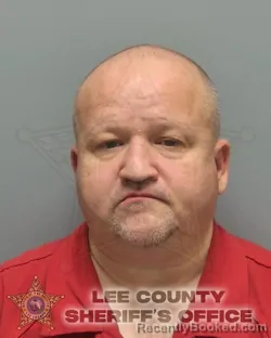 Booking photo from Lee County, Florida