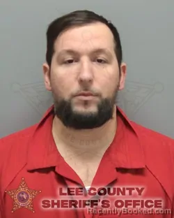 Booking photo from Lee County, Florida