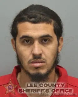 Booking photo from Lee County, Florida