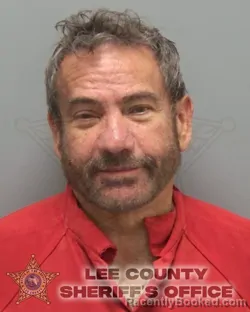 Booking photo from Lee County, Florida
