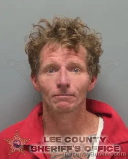 Booking photo from Lee County, Florida