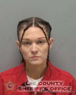 Booking photo from Lee County, Florida