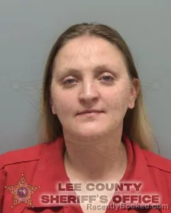 Mugshot of MAKINZY LAYA GARRETT booked in Lee County, Florida on March 7, 2026