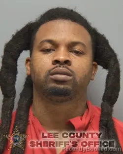 Mugshot of FREDRICK LEE JR ROBERTS booked in Lee County, Florida on March 7, 2026
