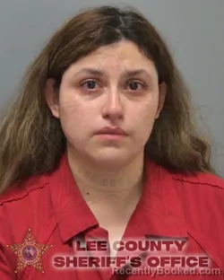 Mugshot of XYNTHIA XIOMARA TORRES booked in Lee County, Florida on March 7, 2026