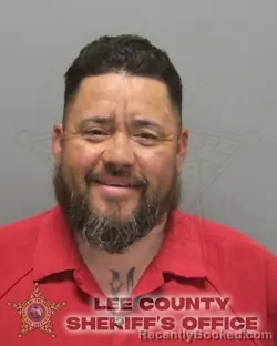 Mugshot of JORGE MIGUEL VILANUEVA PERDOMO booked in Lee County, Florida on March 7, 2026