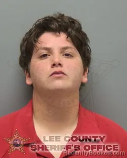 Mugshot of ZOE JAMES PIO GONZALEZ booked in Lee County, Florida on March 7, 2026