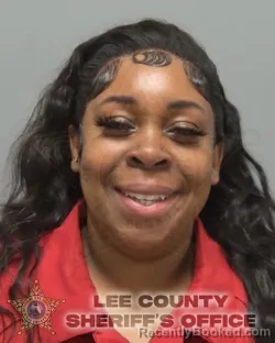 Mugshot of LASHAUNDRA DENISE LOCKWOOD booked in Lee County, Florida on March 7, 2026