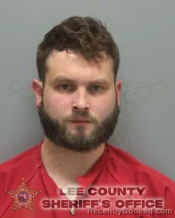 Mugshot of BLAKE EDWIN GALLIVAN booked in Lee County, Florida on March 7, 2026