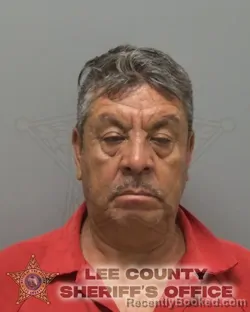 Mugshot of JOSE MIGUEL HERNANDEZ booked in Lee County, Florida on March 7, 2026