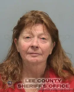 Mugshot of LISA GAYE LAND booked in Lee County, Florida on March 7, 2026