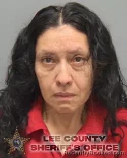 Mugshot of YOLANDA D VALLADARES DIAZ booked in Lee County, Florida on March 7, 2026