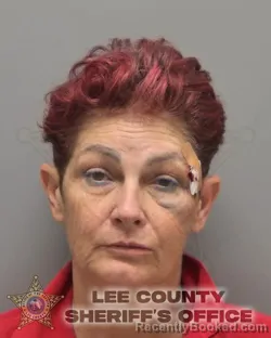 Mugshot of TAMMI WAYNETTE HANLEY booked in Lee County, Florida on March 7, 2026