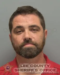 Mugshot of GERARD FRANCIS MC AULIFFE booked in Lee County, Florida on March 8, 2026