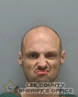 Mugshot of DONALD CASH LANDRUM booked in Lee County, Florida on March 8, 2026