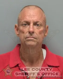 Mugshot of RICHARD PATRICK COPPOLA booked in Lee County, Florida on March 8, 2026