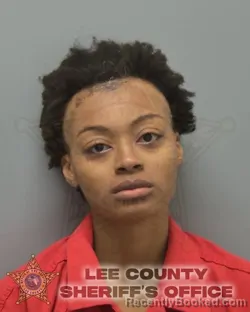 Mugshot of AJA WILLIAMS booked in Lee County, Florida on March 8, 2026