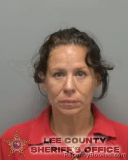 Mugshot of MEGAN JADE SLADE booked in Lee County, Florida on March 8, 2026