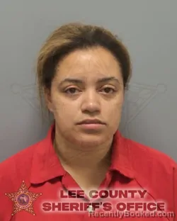 Mugshot of KYRA CHRISTINE MCSWAIN booked in Lee County, Florida on March 8, 2026