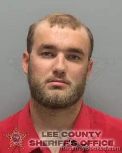 Mugshot of JEFFREY JOHN BURKE booked in Lee County, Florida on March 8, 2026