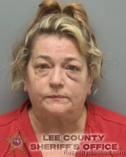 Mugshot of ANTOINETTE MARIE LEAKEY booked in Lee County, Florida on March 8, 2026